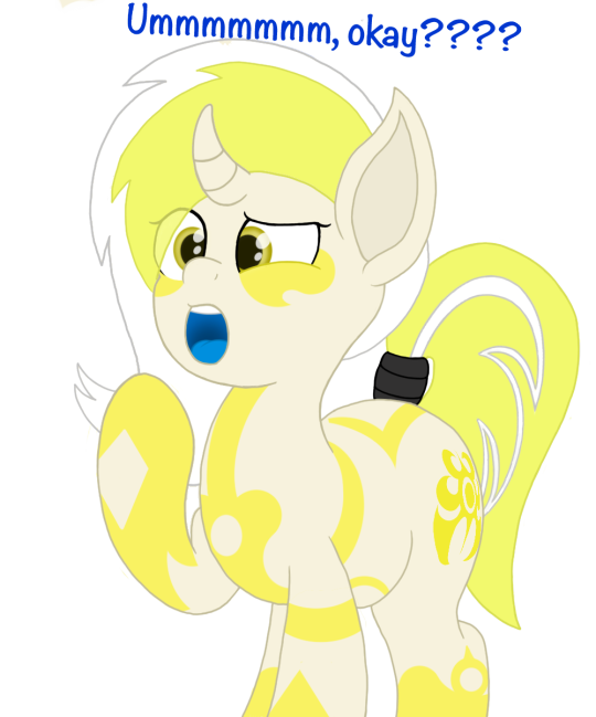 Gold butt is best pony