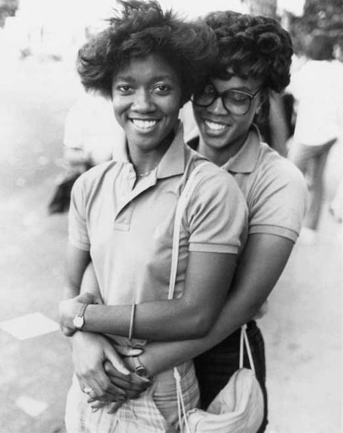 aclaywrites:  “Lovers at the Castro Street Fair, 1983″ 