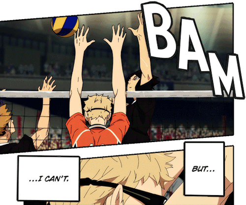 suckishima:In Tsukki’s case… I think he’s been using the first two sets to tell the guys in the back
