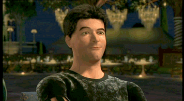 nobody-knows-nothing:  okay i need to talk about an issue so like does anyone remember the shrek 2 dvd and how it had this:  and then like…there was for no reason simon cowell  and he seriously sat on a fuckin panel with shrek and fiona like this was
