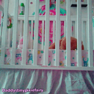 daddystinypixiefairy:Go get in your crib, Baby🍼