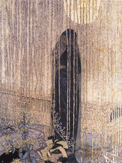 Carlos Schwabe (Swiss, 1866-1926, b. Altona, Holstein, Germany) - Death Day (Dia da Morte), c. 1890-