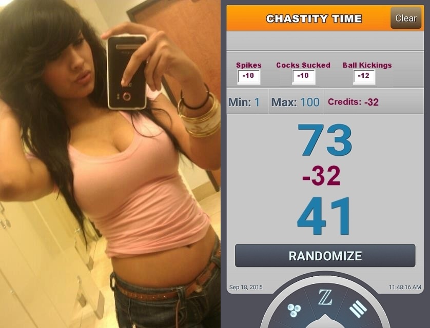 asianchastity:  Sorry your random chastity time exceeded your credits again. Next