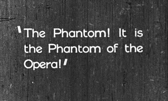cryptgal:The Phantom of the Opera directed by Rupert Julian, 1925