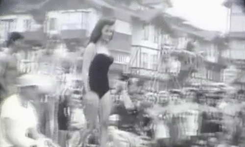 swinginglamour:  Miss Muscle Beach Beauty Pageant, Santa Monica, Los Angeles, CA,