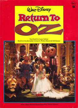 Return To Oz, Storybook By Lance Salway Based On The Photoplay Written By Walter