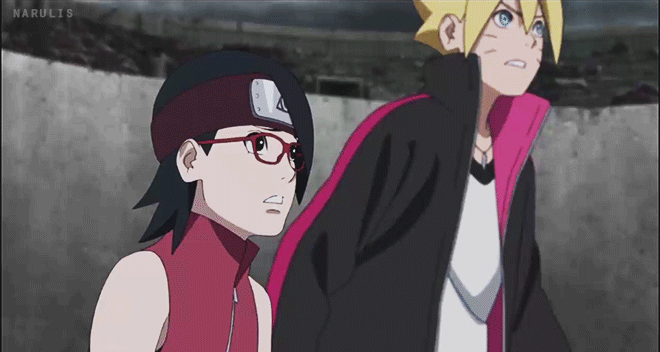 narulis:  Moments, where BoruSara together ♥I very love them 