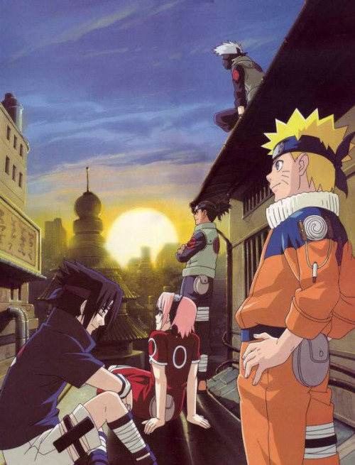 uchihasasukerules: Team 7 || Official images of covers and posters 