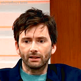 whovianfloozy:  The deliciously tousled David Tennant on Good Morning Britain  
