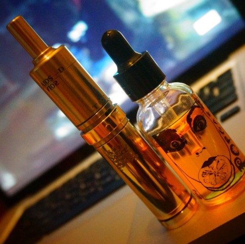 Running low on juice now&hellip; This Aios tank really beats my Rsst