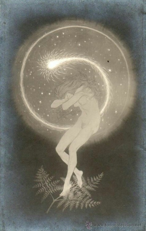 1five1two:‘Temple Dance of the Soul’. Hugo Hoppener aka Fidus. 1910.