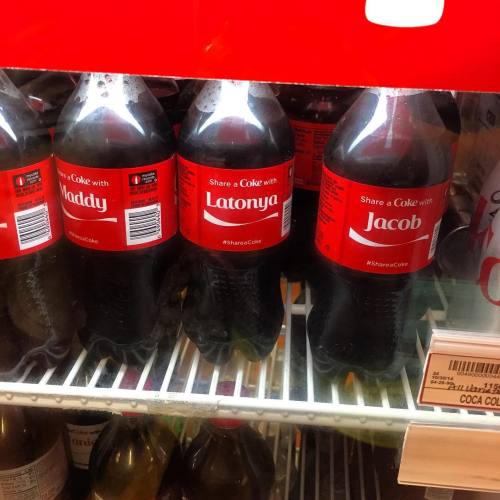 Come on&hellip; Where&rsquo;s the Kirsten&hellip;. I&rsquo;ve never met a Latonya before!!! @cocacol