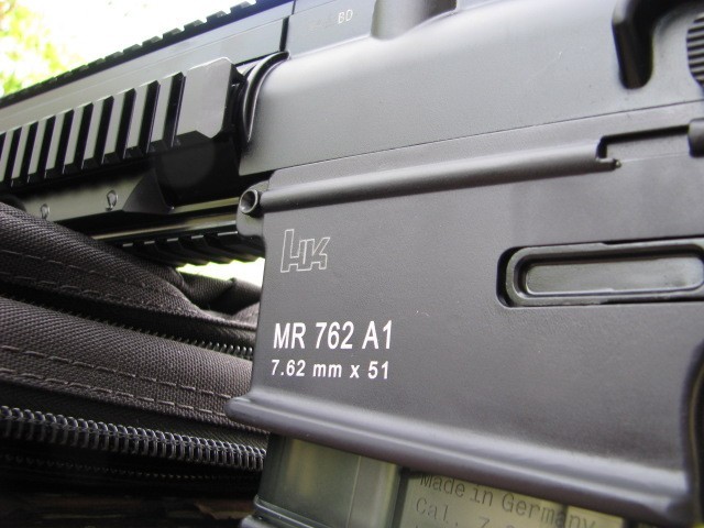 gunrunnerhell:  HK MR 762 A1 The rather pricey civilian model of the 417 that uses