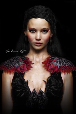 Kim-Beurre-Lait:  Katniss Everdeen - Capitole Party Scene  