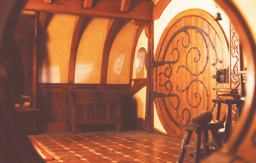 hobbit:  “It was a Hobbit-hole, and that means comfort.” 