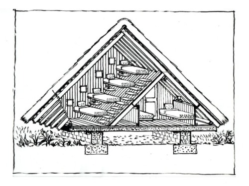 straccitemporanei: Julio Lafuente, Gaetano Rebecchini, Capanna a Capocotta (Roma),  1965  