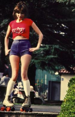 Historium: Girl On Roller Skates , 1980