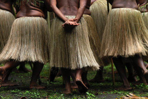 nubbsgalore:  vanuatu, an archipelago nation made up of 83 islands in the south west pacific, was populated some 2500 years ago by melanesian navigators.  the yakel, seen in their kastom (village) on the vanuatu island of tanna, refuse any modern methods