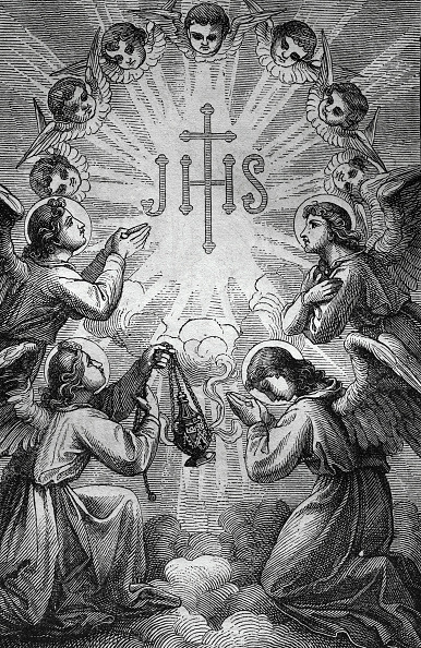 coriesu:Jan. 02nd —Latin Calendar—The Holy Name of JesusUnknown artist1860@flyingbabyheads