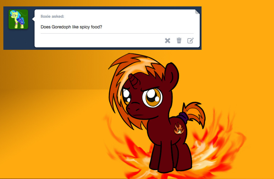 taboopony:  yeah go ask the Anderson’s how much I like spicy food, O wait.. you