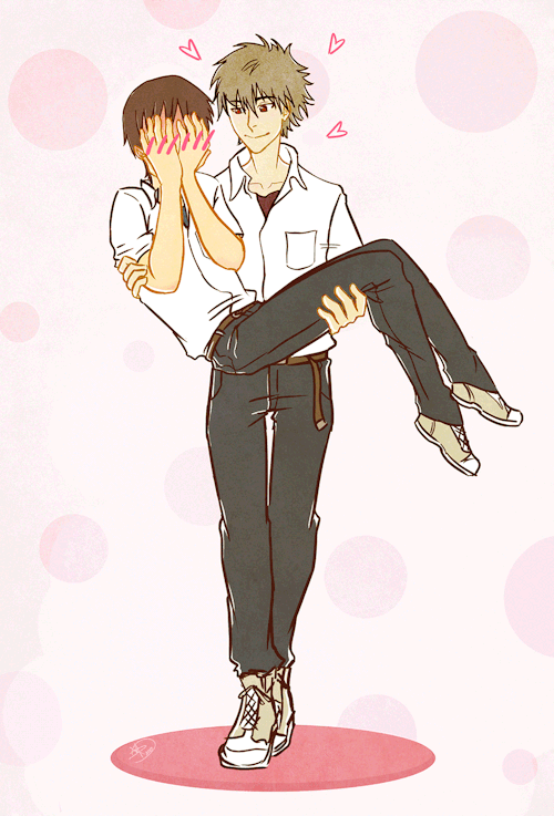 kueekueen-g:  Drawing for my precious friend timeis-tickin!! love yah girl~ Normal drawing 