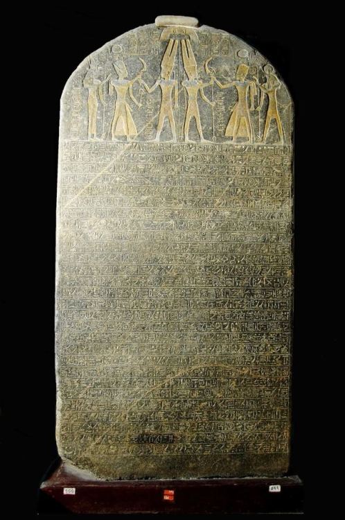 Victory Stele of MerneptahKing Merneptah, the thirteenth son and successor of King Ramesses II, reus