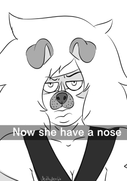 devilsden66:Steven: Hey Jasper look, you got a nose!!! 😂😂😂 Jasper: WTF?!