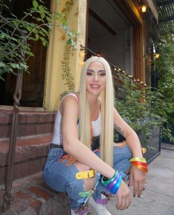 weadoregaga:  Gaga at Pride