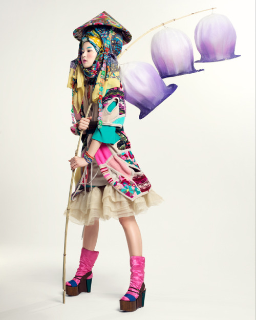 kculturefashion: Tiding of Spring - Vogue Girl Korea April 2011 Editor: 류미영 Photographer: 강혱훤 Model: