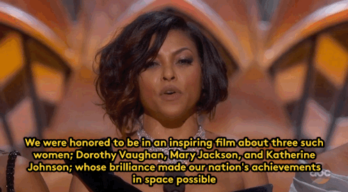 refinery29:  The cast of Hidden Figures gave a touching tribute to the historical women responsible for launching American astronauts into space.Gifs: Oscars on ABCSEE MORE HERE