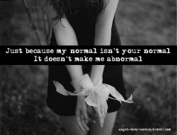 iwanttobeafirefly:  My Normal… there are