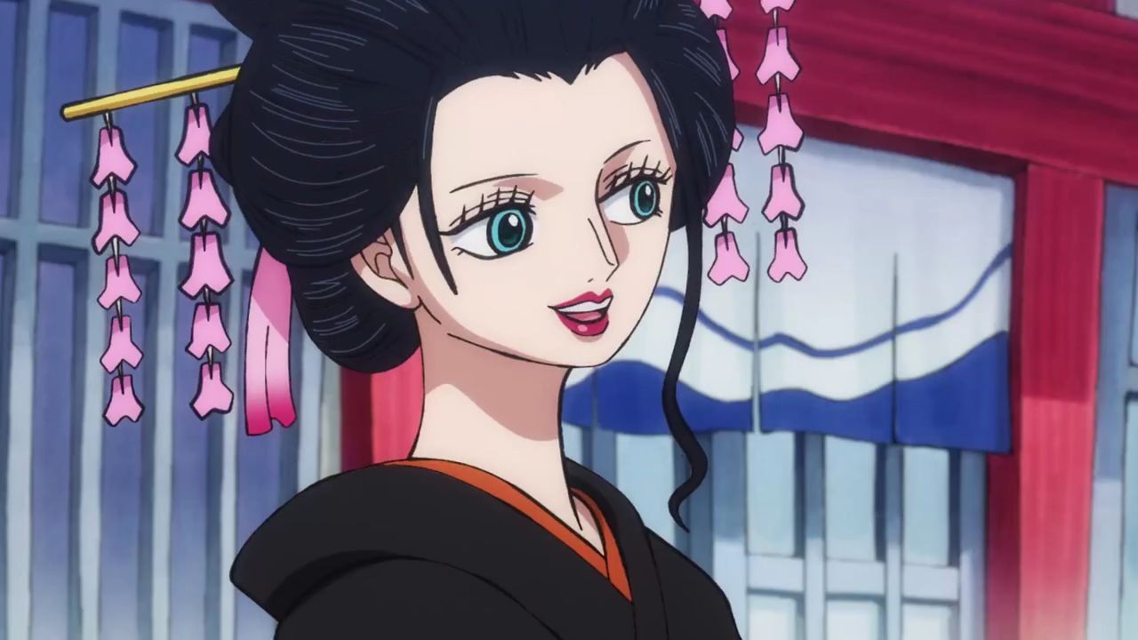 Nico Robin Smile From Episode 9