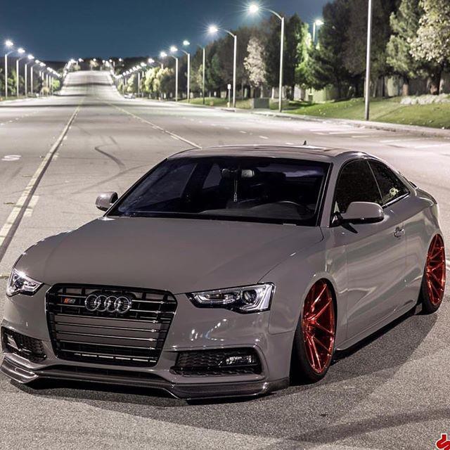 audi-obsession:  Love this combination from @blk.rs5: Red bottoms💯 #Audi #s5 #niche