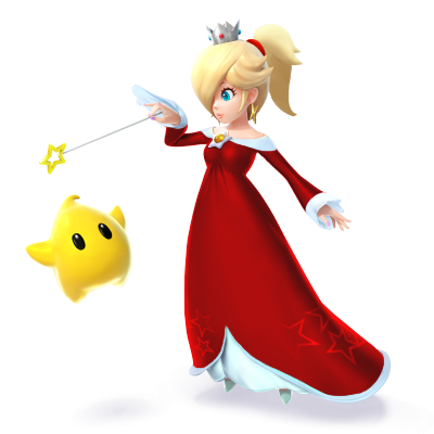 angelchavez-nintendo:  Peach and Rosalina Fire in Super Smash Bros.