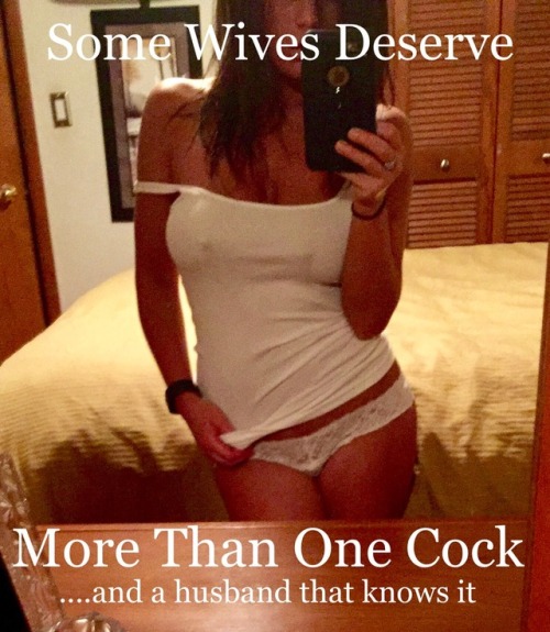 wantingahotwife:  I know my wife does!! adult photos