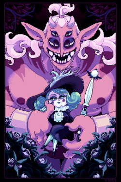 cavitees: vdeetz:  A HAPPY BDAY DRAWING for my lovely sweetheart Cavitees!!!! It’s Eclipsa and her hubby checkin out the roses!!!!  LOOK WHAT MY SWEET BABY DREW ME FOR MY BIRTHDAY AAAA   my queen~ &lt;3