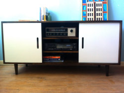 randyjhunt:  Kasse Media Credenza with Record