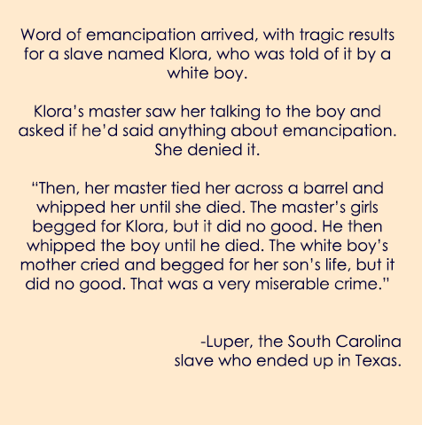 blackphoenix1977: black-to-the-bones:   These stories are hidden, but i feel like they should be told.  This awful history must be a lesson. Source   The kind slave master who was loved by his slaves is a myth. Slavery was hell on earth and anyone who
