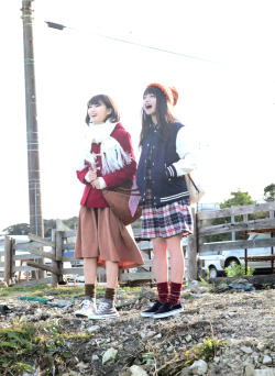 46pic:  Marika Ito × Sayuri Inoue - ENTAME  