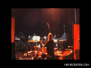 blkmetalwizard:  The Drumstick Ninja!