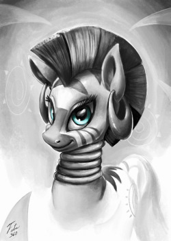 tsitra360:Grayscale drawing from last night’s stream. Did a lot of critiquing too, I’ll have to do that more often.  &lt;3