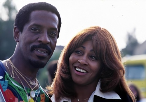 twixnmix: Ike &amp; Tina Turner during the Startruckin’ 75 tour at Groenoordhallen in Leid