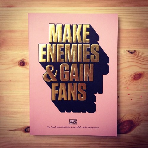 Just ordered this beaut! New book from Snask, a young, energetic and charismatic design studio based