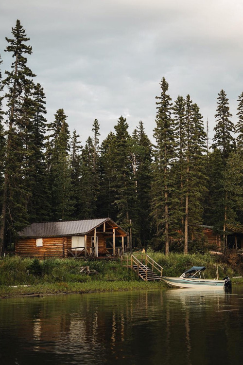 abovearth:Paint Lake Manitoba by Austin MacKay