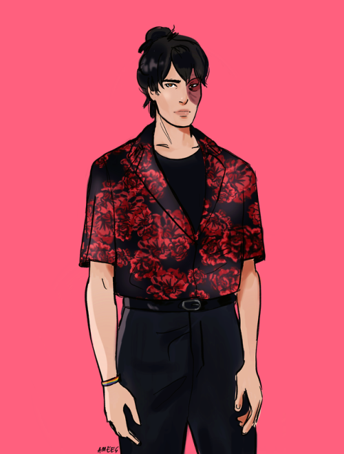 ameeg:old crushes with old brushes. azula dressed him, my hc is that he is bad at fashion. one of th