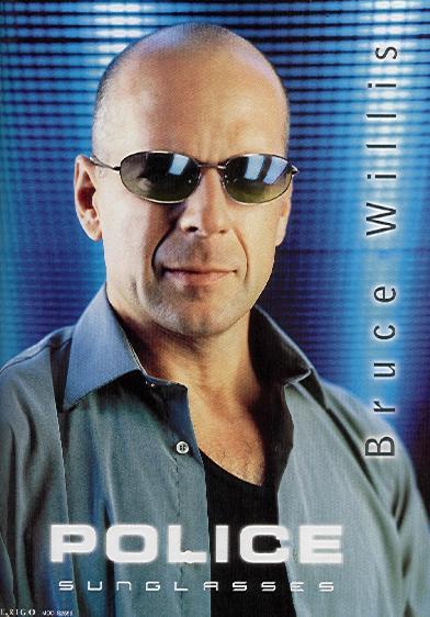 Genoplive min Auckland Y2K Aesthetic Institute — Bruce Willis for Police Sunglasses (99-2000)