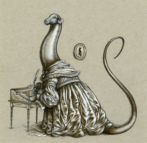 vincerediem: ursulavernon: wickedgirlssavingourselves: Brontësaurus This is the best thing ever