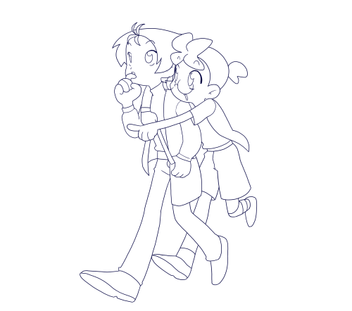 Ryou And Karin On Their Merry Way!!!