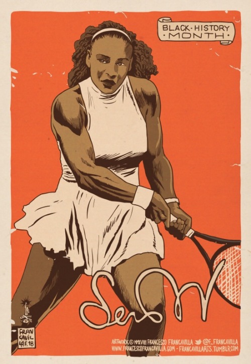 francavillarts:SERENA WILLIAMS Tennis powerhouses Venus and Serena Williams (pictured) were the firs