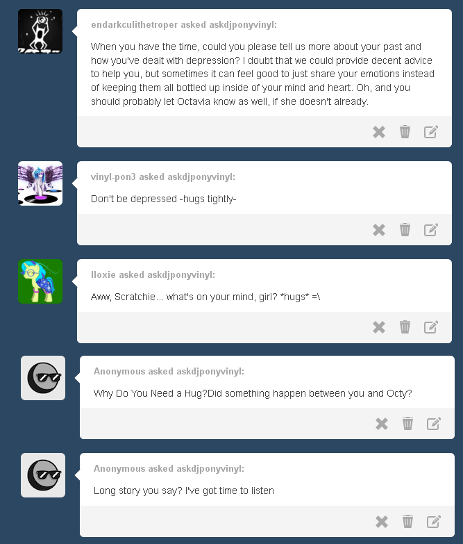 askdjponyvinyl:  Umm..sorry about the grammar and also sorry about my small activity…